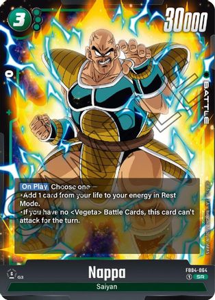 Image of Nappa - FB04-064 (FB04-064) - Ultra Limit Holofoil