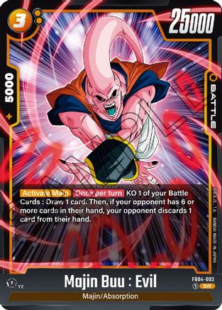 Image of Majin Buu : Evil - FB04-093 (FB04-093) - Ultra Limit Holofoil
