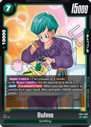 Image of Bulma (FB04-068) - Ultra Limit