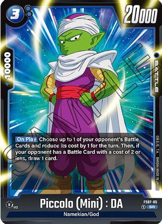 Image of Piccolo (Mini) : DA (FS07-05) - Starter Deck 7 Vegeta Mini Holofoil