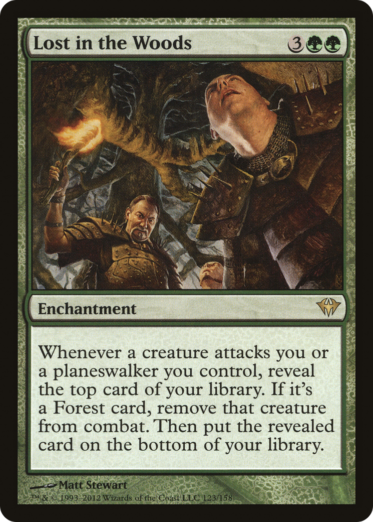 Image of Lost in the Woods (DKA-123) - Dark Ascension Foil
