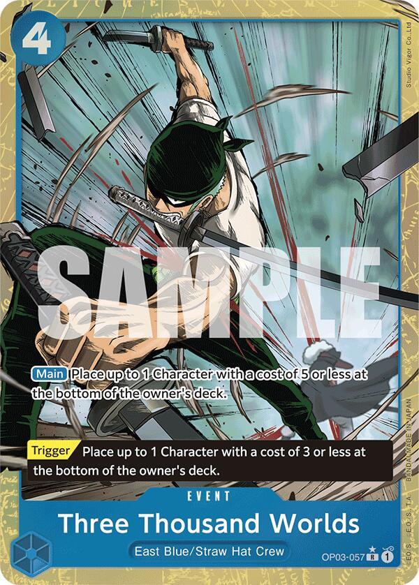 Three Thousand Worlds (Alternate Art) - Premium Booster -The Best- (PRB-01)