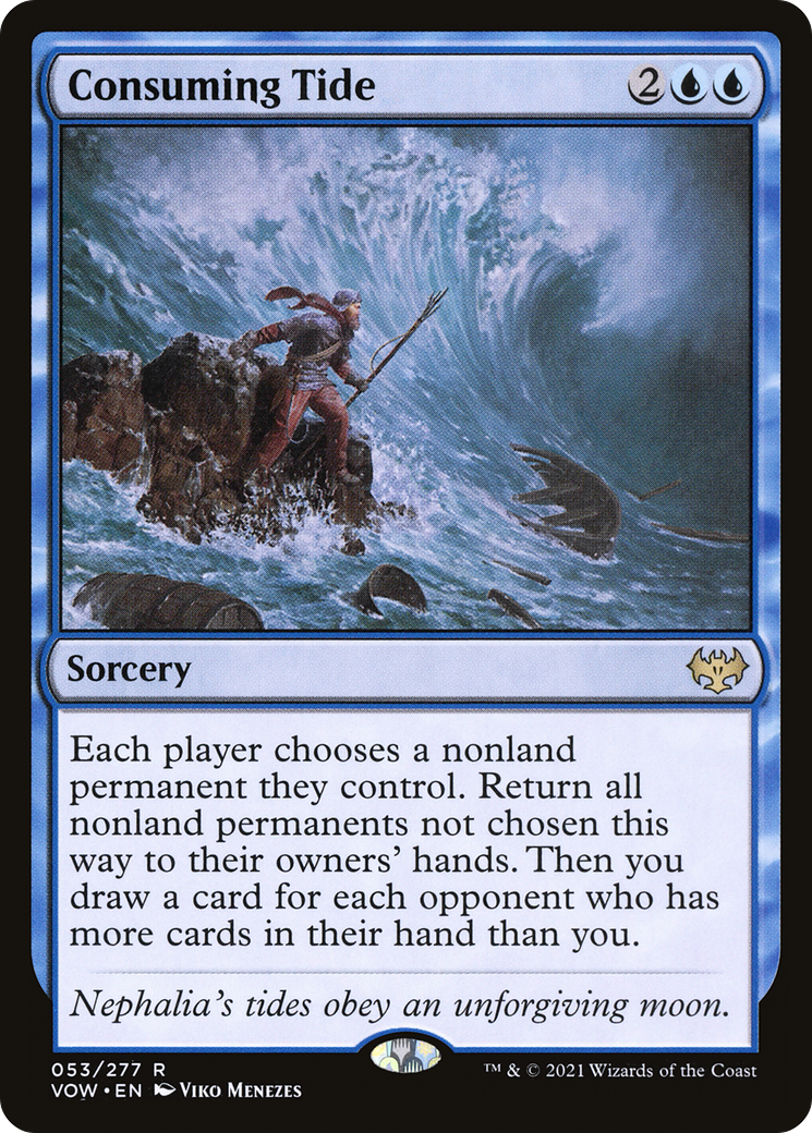 Image of Consuming Tide (VOW-053) - Innistrad: Crimson Vow Foil