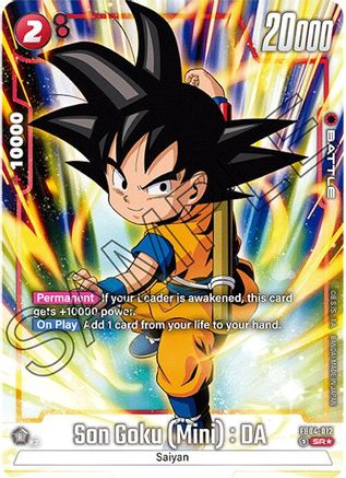 Image of Son Goku (Mini) : DA (Alternate Art) (FB04-012) - Ultra Limit Holofoil