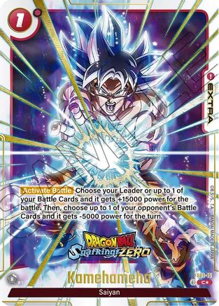 Image of Kamehameha (Dragon Ball Sparking! ZERO) (FS01-15) - Fusion World Promotion Cards and Packs Holofoil