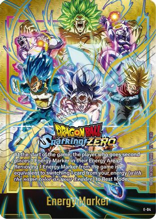 Image of Energy Marker (Dragon Ball Sparking! ZERO) (E-04) - Fusion World Promotion Cards and Packs Holofoil