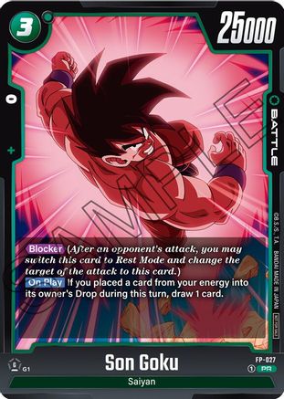 Image of Son Goku - FP-027 (FP-027) - Fusion World Promotion Cards and Packs