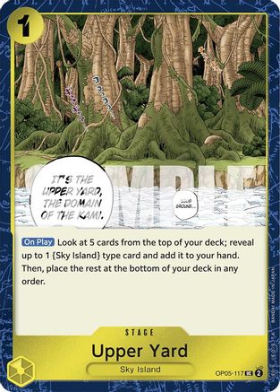 Image of Upper Yard (Jolly Roger Foil) (OP05-117) - Premium Booster -The Best- Foil
