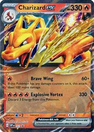 Image of Charizard ex 161  - Holofoil SV Scarlet & Violet Promo Cards - Promo