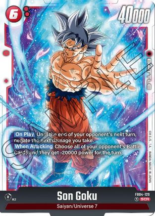 Image of Son Goku - FB04-129 (FB04-129) - Ultra Limit Holofoil