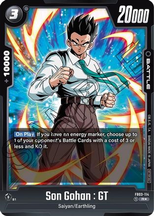Image of Son Gohan : GT (Tournament Pack 04) (FB03-114) - Tournament and Championship Promos Holofoil