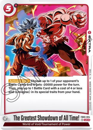 Image of The Greatest Showdown of All Time! (Tournament Pack 04) (FB03-024) - Tournament and Championship Promos Holofoil