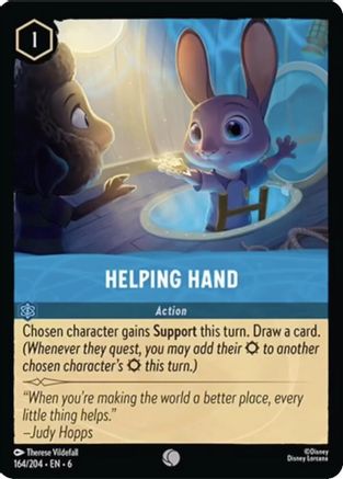 Image of Helping Hand (164/204) - Azurite Sea