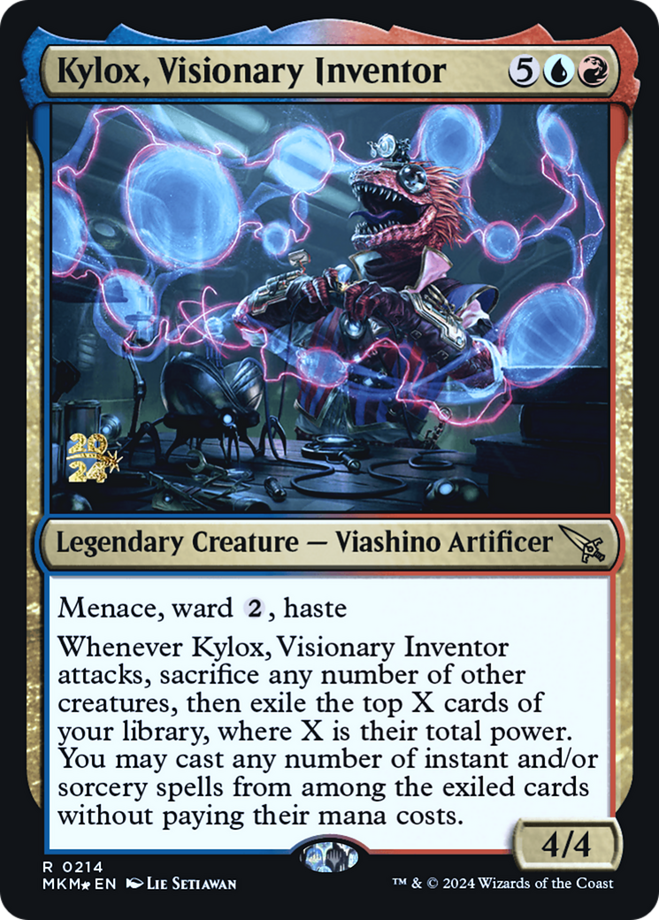 Image of Kylox, Visionary Inventor (PRE-214) - Murders at Karlov Manor Promos Foil