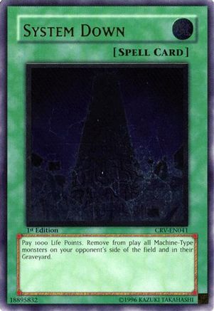 Image of System Down (UTR) (CRV-EN041) - Cybernetic Revolution 1st Edition