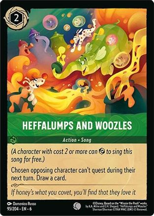 Image of Heffalumps and Woozles (95/204) - Azurite Sea