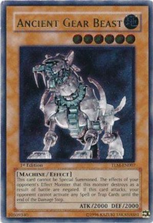 Image of Ancient Gear Beast (UTR) (TLM-EN007) - The Lost Millennium Unlimited