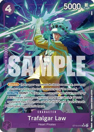Image of Trafalgar Law (ST10-010) (Alternate Art) (ST10-010) - Premium Booster -The Best- Foil