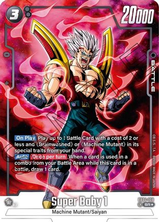 Image of Super Baby 1 (Alternate Art) (FB04-108) - Ultra Limit Holofoil