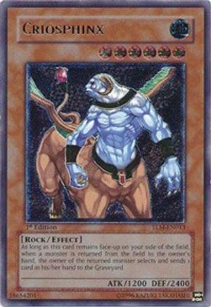 Image of Criosphinx (UTR) (TLM-EN013) - The Lost Millennium Unlimited