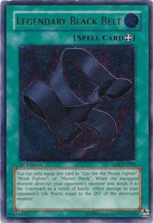 Image of Legendary Black Belt (UTR) (TLM-EN045) - The Lost Millennium Unlimited