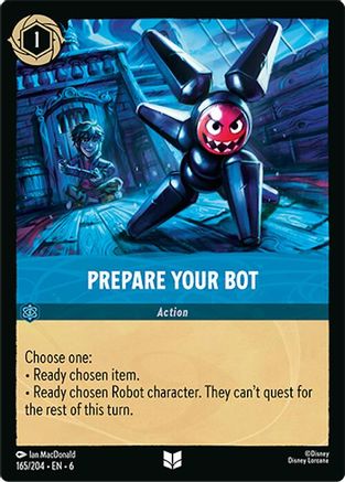 Image of Prepare Your Bot (165/204) - Azurite Sea Cold Foil