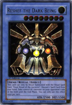 Image of Reshef the Dark Being (UTR) (TLM-EN033) - The Lost Millennium 1st Edition