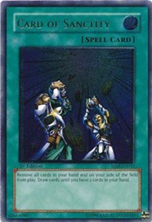 Image of Card of Sanctity (UTR) (TLM-EN037) - The Lost Millennium Unlimited