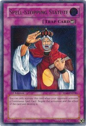 Image of Spell-Stopping Statute (UTR) (TLM-EN058) - The Lost Millennium 1st Edition
