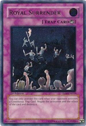 Image of Royal Surrender (UTR) (TLM-EN059) - The Lost Millennium 1st Edition
