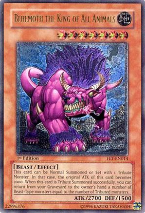 Image of Behemoth the King of All Animals (UTR) (FET-EN014) - Flaming Eternity 1st Edition