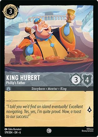 Image of King Hubert - Phillip's Father (179/204) - Azurite Sea