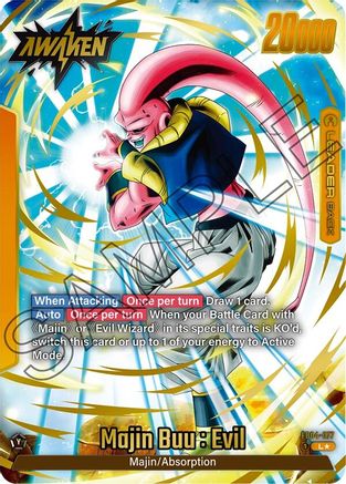 Image of Majin Buu : Evil - FB04-077 (Alternate Art) (FB04-077) - Ultra Limit Holofoil