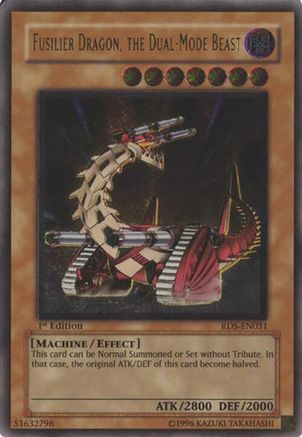 Image of Fusilier Dragon, the Dual-Mode Beast (UTR) (RDS-EN031) - Rise of Destiny Unlimited
