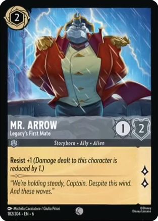 Image of Mr. Arrow - Legacy's First Mate (182/204) - Azurite Sea