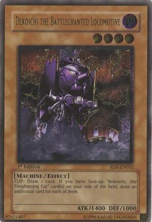 Image of Dekoichi the Battlechanted Locomotive (UTR) (RDS-EN032) - Rise of Destiny 1st Edition