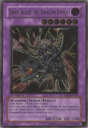 Image of Dark Blade the Dragon Knight (UTR) (RDS-EN035) - Rise of Destiny 1st Edition