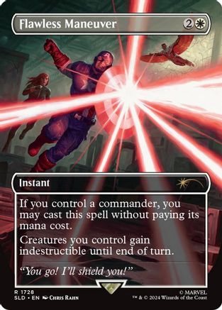 Image of Flawless Maneuver (Rainbow Foil) (SLD-1728) - Secret Lair Drop Series Foil