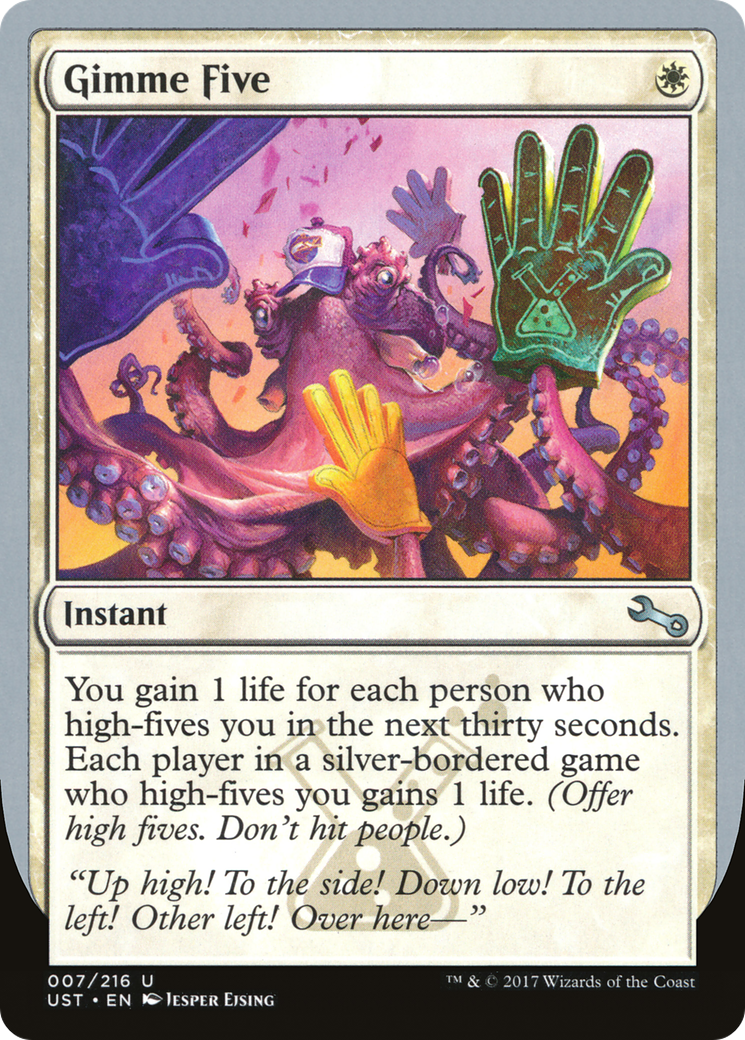 Image of Gimme Five (UST-007) - Unstable Foil