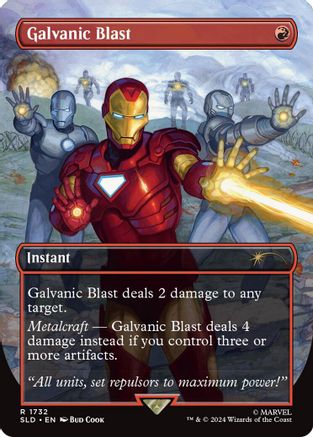 Image of Galvanic Blast (Rainbow Foil) (SLD-1732) - Secret Lair Drop Series Foil