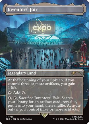 Image of Inventors' Fair (Rainbow Foil) (SLD-1735) - Secret Lair Drop Series Foil