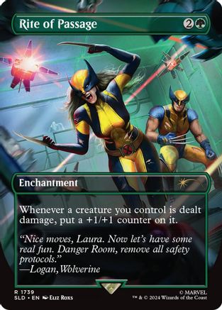 Image of Rite of Passage (Rainbow Foil) (SLD-1739) - Secret Lair Drop Series Foil