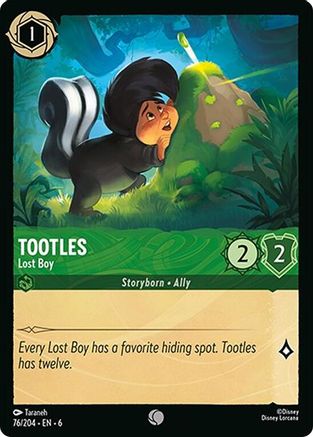 Image of Tootles - Lost Boy (76/204) - Azurite Sea