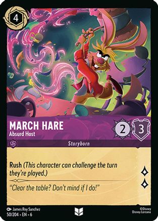 Image of March Hare - Absurd Host (50/204) - Azurite Sea Cold Foil