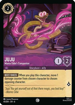 Image of Juju - Mama Odie's Companion (41/204) - Azurite Sea