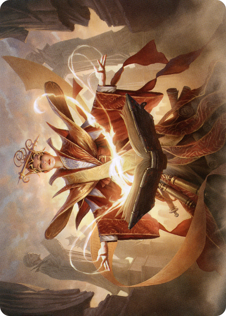 Image of Augusta, Dean of Order // Augusta, Dean of Order (ASTX-054) - Strixhaven Art Series (Borderless)