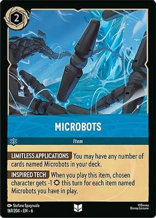 Image of Microbots (167/204) - Azurite Sea Cold Foil