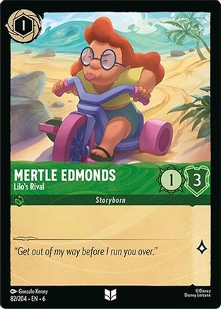 Image of Mertle Edmonds - Lilo's Rival (82/204) - Azurite Sea