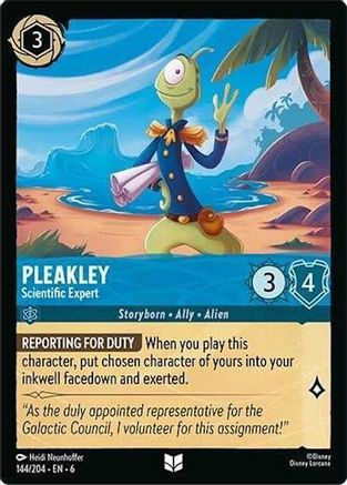 Image of Pleakley - Scientific Expert (144/204) - Azurite Sea