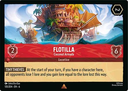 Image of Flotilla - Coconut Armada (135/204) - Azurite Sea Cold Foil
